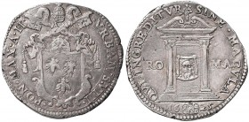 Urbano VIII (1623-1644) Testone 1625 A. II Giubileo - Munt. 48 AG (g 9,60)
BB/SPL