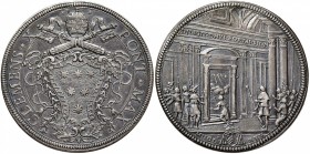 Clemente X (1670-1676) Piastra 1675 Giubileo - Munt. 18 AG (g 31,55) Foro otturato
BB