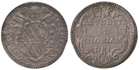 Clemente XII (1730-1740) Giulio A. VI - Munt. 106a; CNI 130 AG (g 2,79) 
BB+/qSPL