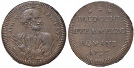 Pio VI (1775-1799) Sanpietrino 1796 - Nomisma 133 CU (g 14,69) Minime screpolature diffuse
SPL/SPL+