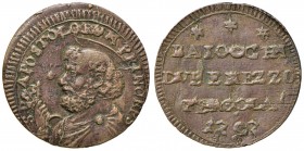 Pio VI (1775-1799) Pergola Sampietrino ridotto 1797 - Munt. 382a CU (g 8,28) RR
BB+