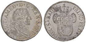 Vittorio Amedeo III (1773-1796) 20 Soldi 1796 - Nomisma 365 MI (g 5,25)
SPL/SPL+