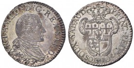 Vittorio Amedeo III (1773-1796) 10 Soldi 1795 - Nomisma 369 MI (g 2,56)
SPL