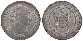 Vittorio Emanuele I (1802-1821) 2,6 Soldi 1814 - Nomisma 502 MI (g 2,55)
SPL