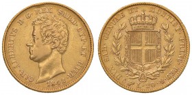 Carlo Alberto (1831-1849) 20 Lire 1842 T - Nomisma 656 AU Colpo al bordo
MB/MB+