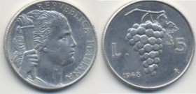 REPUBBLICA ITALIANA 10 Lire 1950 - Gig. 233 IT
FDC