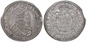 AUSTRIA Ferdinando III (1637-1657) Tallero 1644 - Dav. 3189 AG (g 28,77) Graffi nel campo del D/
SPL