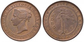 CEYLON Victoria (1837-1901) 5 Cents 1870 - KM 93 CU (g 18,90)
SPL/SPL+