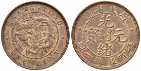 CINA Kwangtung province - Cent - Y 192 CU (g 7,50)
qFDC