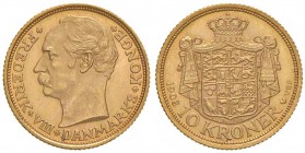 DANIMARCA 10 Kroner 1908 - KM 809 AU (g 4,48)
FDC