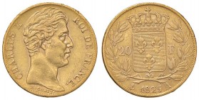 FRANCIA Charles X (1824-1830) 20 Francs 1825 A - KM 726; Fr. 520; Gad. 1029 AU (g 6,42)
BB