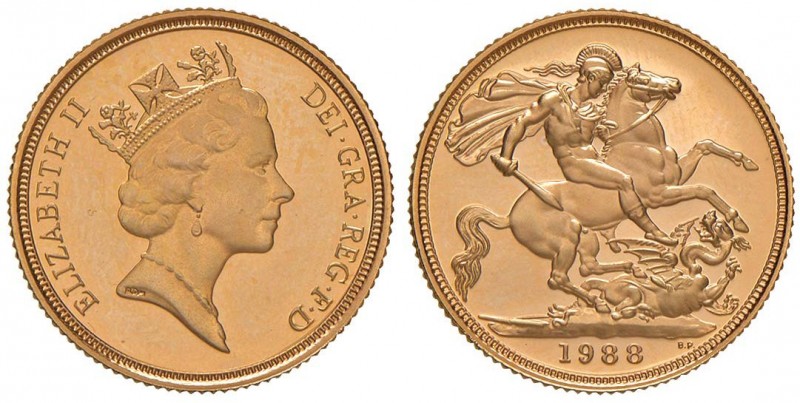 INGHILTERRA Elizabeth II (1952-) Sterlina 1988 - KM 943; Sp. SC2 AU (g 8,00)
FS