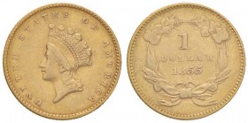 USA Dollaro 1855 - Fr. 120 AU (g 1,64)
MB+