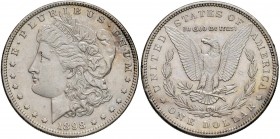 USA Dollaro 1898 - AG (g 26,69) diversi colpi al bordo 
SPL