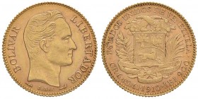 VENEZUELA 20 Bolivares 1910 - Y 32 AU (g 6,43)
SPL+