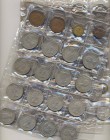 INGHILTERRA Lotto come da foto, in particolare di Elisabetta II, metalli comuni, comprese alcune monete tedesche
B-MB