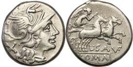 Ancient coins
RÖMISCHEN REPUBLIK / GRIECHISCHE MÜNZEN / BYZANZ / ANTIK / ANCIENT / ROME / GREECE

Roman Republic. L. Saufeius 152 p.n.e. Denar 152 ...