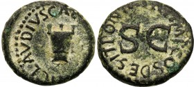 Ancient coins
RÖMISCHEN REPUBLIK / GRIECHISCHE MÜNZEN / BYZANZ / ANTIK / ANCIENT / ROME / GREECE

Roman Empire. Klaudiusz (41-54). Kwadrans 41, Rzy...