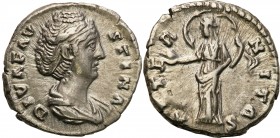 Ancient coins
RÖMISCHEN REPUBLIK / GRIECHISCHE MÜNZEN / BYZANZ / ANTIK / ANCIENT / ROME / GREECE

Roman Empire. Faustyna I (138-141). Denar 141, Rz...