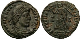 Ancient coins
RÖMISCHEN REPUBLIK / GRIECHISCHE MÜNZEN / BYZANZ / ANTIK / ANCIENT / ROME / GREECE

Roman Empire. Walentynian I (364-375). Follis 367...