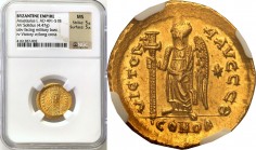 Ancient coins
RÖMISCHEN REPUBLIK / GRIECHISCHE MÜNZEN / BYZANZ / ANTIK / ANCIENT / ROME / GREECE

Byzantium. Anastazjus I (491-518). Solidus, Konst...