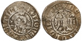 Medieval coins 
POLSKA/POLAND/POLEN/SCHLESIEN/GERMANY

Kazimierz III Wielki (1333-1370). Kwartnik duży (półGrosz (Groschen)), Krakow /Cracow - RARI...