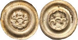 Medieval coins 
POLSKA/POLAND/POLEN/SCHLESIEN/GERMANY

Silesia. Henryk III Biały (1248-1266). Brakteat szeroki - RARE 

Aw.: Budowla z trzema wie...