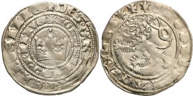 Medieval coins 
POLSKA/POLAND/POLEN/SCHLESIEN/GERMANY

Czech. Jan Luxemburski (1310-1346). Grosz (Groschen) praski, Kuta Hora 

Odmiana z dwoma k...