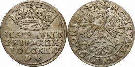 Sigismund I Old
POLSKA/ POLAND/ POLEN/ LITHUANIA/ LITAUEN

Zygmunt I Stary. Grosz (Groschen) 1545, Krakow /Cracow 

Napis w 3 wierszach. Odmiana ...