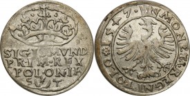 Sigismund I Old
POLSKA/ POLAND/ POLEN/ LITHUANIA/ LITAUEN

Zygmunt I Stary. Grosz (Groschen) 1547, Krakow /Cracow - leżąca cyfra 4 

Brak rozetek...