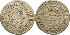 Sigismund I Old
POLSKA/ POLAND/ POLEN/ LITHUANIA/ LITAUEN

Zygmunt I Stary. Grosz (Groschen) 1539, Gdansk / Danzig 

Ładnie zachowany. Patyna.Kop...