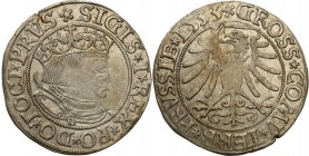 Sigismund I Old
POLSKA/ POLAND/ POLEN/ LITHUANIA/ LITAUEN

Zygmunt I Stary. Grosz (Groschen) 1533, Torun 

Końcówki napisów PRVS / PRVSSIE. Dużo ...