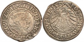 Sigismund I Old
POLSKA/ POLAND/ POLEN/ LITHUANIA/ LITAUEN

Zygmunt I Stary. Grosz (Groschen) 1535, Torun 

Odmiana z końcówkami napisów PRVSSIE /...