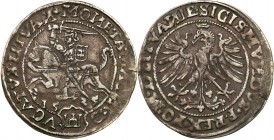 Sigismund II August
POLSKA/ POLAND/ POLEN/ LITHUANIA/ LITAUEN

Zygmunt I Stary. Grosz (Groschen) 1535, Vilnius 

Brak liter pod Pogonią. Końcówki...