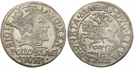 Sigismund II August
POLSKA/ POLAND/ POLEN/ LITHUANIA/ LITAUEN

Zygmunt II August. Grosz (Groschen) na stopę polską 1547, Vilnius 

 Końcówki napi...