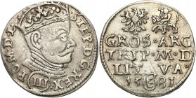 COLLECTION of Polish 3 grosze
POLSKA/ POLAND/ POLEN/ LITHUANIA/ LITAUEN

Stefan Batory. Trojak 3 Grosze (Groschen) 1581, Vilnius - RARE R2 

Nomi...
