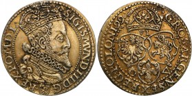 Sigismund III Vasa 
POLSKA/ POLAND/ POLEN/ LITHUANIA/ LITAUEN

Zygmunt III Waza. Szóstak 1599 DUŻA GŁOWA - RARE 

Aw.: Głowa króla w prawo, w kor...