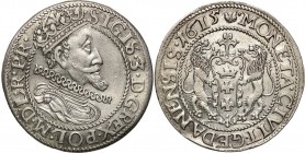 Sigismund III Vasa 
POLSKA/ POLAND/ POLEN/ LITHUANIA/ LITAUEN

Zygmunt III Waza. Ort (18 Grosz (Groschen)) 1615, Gdansk / Danzig 

Aw.: Popiersie...
