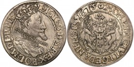 Sigismund III Vasa 
POLSKA/ POLAND/ POLEN/ LITHUANIA/ LITAUEN

Zygmunt III Waza. Ort (18 Grosz (Groschen)) 1615, Gdansk / Danzig 

Aw.: Popiersie...