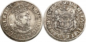 Sigismund III Vasa 
POLSKA/ POLAND/ POLEN/ LITHUANIA/ LITAUEN

Zygmunt III Waza Ort (18 Grosz (Groschen)) 1616, Gdansk / Danzig 

Popiersie króla...