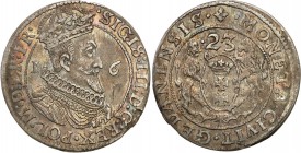Sigismund III Vasa 
POLSKA/ POLAND/ POLEN/ LITHUANIA/ LITAUEN

Zygmunt III Waza. Ort (18 Grosz (Groschen)) 1623, Gdansk / Danzig 

Odmiana ze skr...