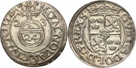 Sigismund III Vasa 
POLSKA/ POLAND/ POLEN/ LITHUANIA/ LITAUEN

Gustaw II Adolf (1621-1632). Półtorak 1623, Riga 

Piękny, menniczy egzemplarz.Gór...