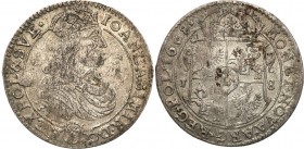 John II Casimir 
POLSKA/ POLAND/ POLEN/ LITHUANIA/ LITAUEN

Jan II Kazimierz. Ort (18 Grosz (Groschen)) 1668 TLB, Bydgoszcz 

Odmiana z ozdobnika...