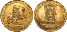 Augustus III the Sas 
POLSKA/POLAND/POLEN/SACHSEN/FRIEDRICH AUGUST II

August III Sas 6 Ducats (Dukaten) Wikariat 1742 Dresden - RARITY R8 

Aw.:...