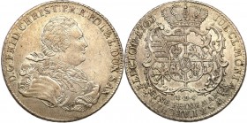 Augustus III the Sas 
POLSKA/POLAND/POLEN/SACHSEN/FRIEDRICH AUGUST II

August III Sas/Fryderyk Chrystian. Talar (Thaler) sasko-polski 1763 EDC, Lei...