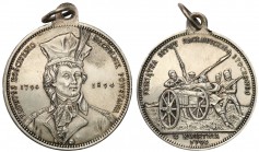 Medals
POLSKA/ POLAND/ POLEN / POLOGNE / POLSKO

Medal in memory of the 100th anniversary of the battle of Racawice in 1894 

Aw: Popiersie Tadeu...