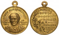 Medals
POLSKA/ POLAND/ POLEN / POLOGNE / POLSKO

Medal for the 100th anniversary of Jzef Korzeniowski 1897 

Aw: Popiersie i napis: JÓZEF KORZENI...