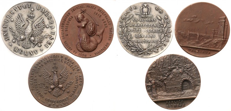 Medals
POLSKA/ POLAND/ POLEN / POLOGNE / POLSKO

Poland, patriotic medals 191...