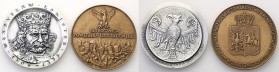 Medals
POLSKA/ POLAND/ POLEN / POLOGNE / POLSKO

PRL. Medale Mennicy Warszawskiej, group 2 pieces 

- Władysław Łokietek 1986, stan 1- 150 Roczni...