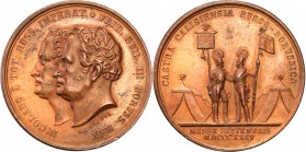 Medals
POLSKA/ POLAND/ POLEN / POLOGNE / POLSKO

Germany, Prussia. Medal 1835 Maneuvers near Kalisz 

Aw: Popiersia Mikołaja I i Fryderyka Wilhel...